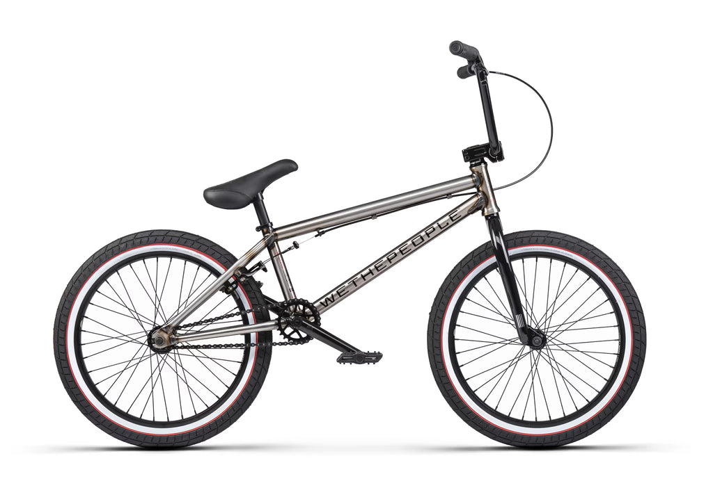 Bicycle on a white background