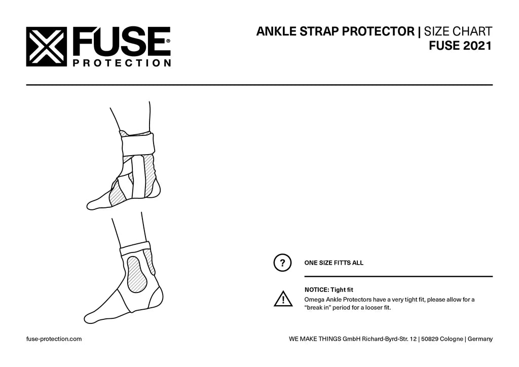 Fuse Alpha Classic Ankle Guard