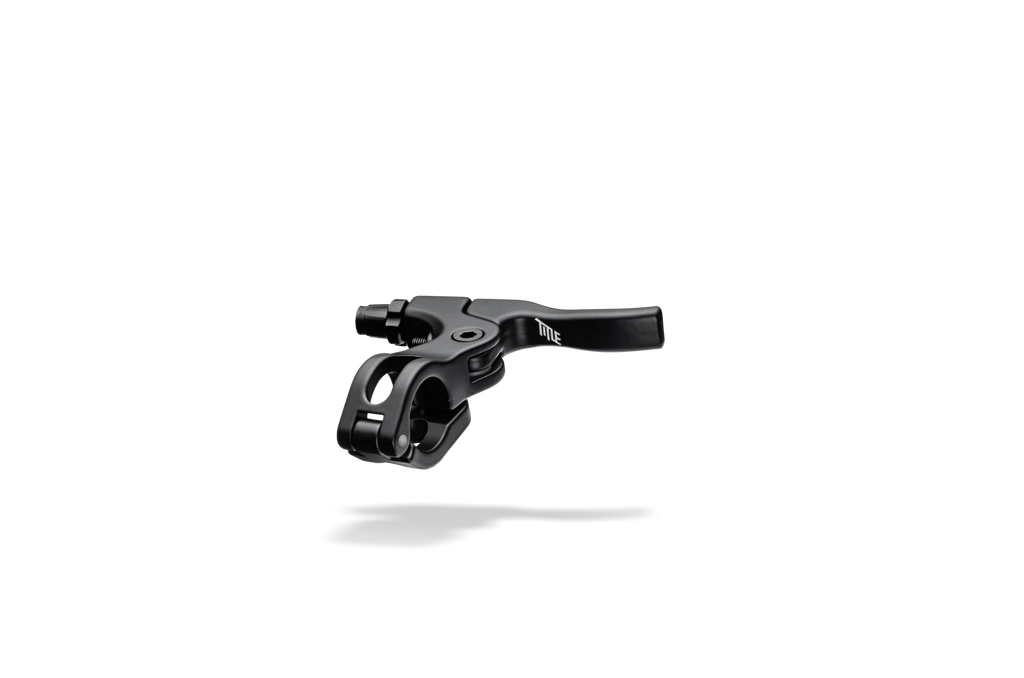 Title G2 Short Right Brake Lever, black, for bicycle gyro system or mechanical disc brakes.