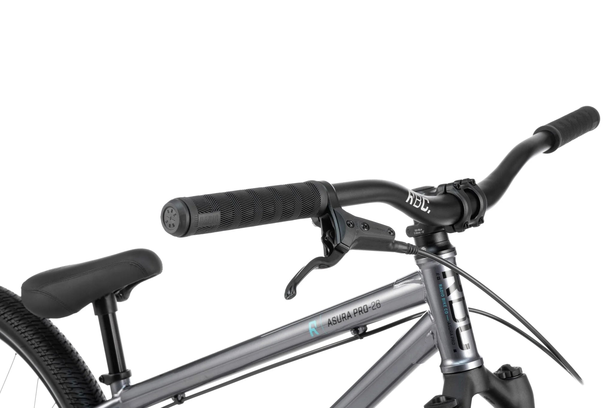 Asura Pro Complete Bike by Radio Bikes Graphit Silver