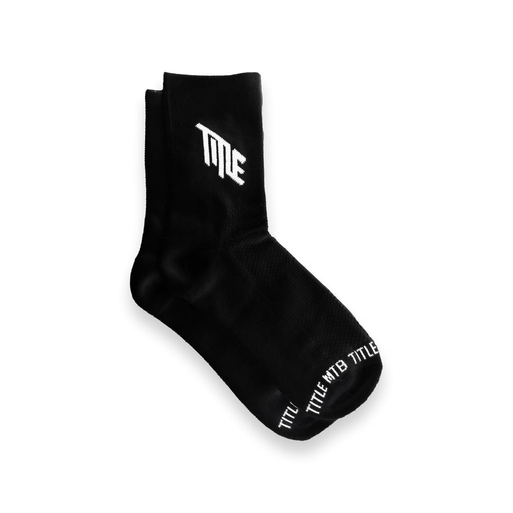 Title MTB The Everyday Socks in black