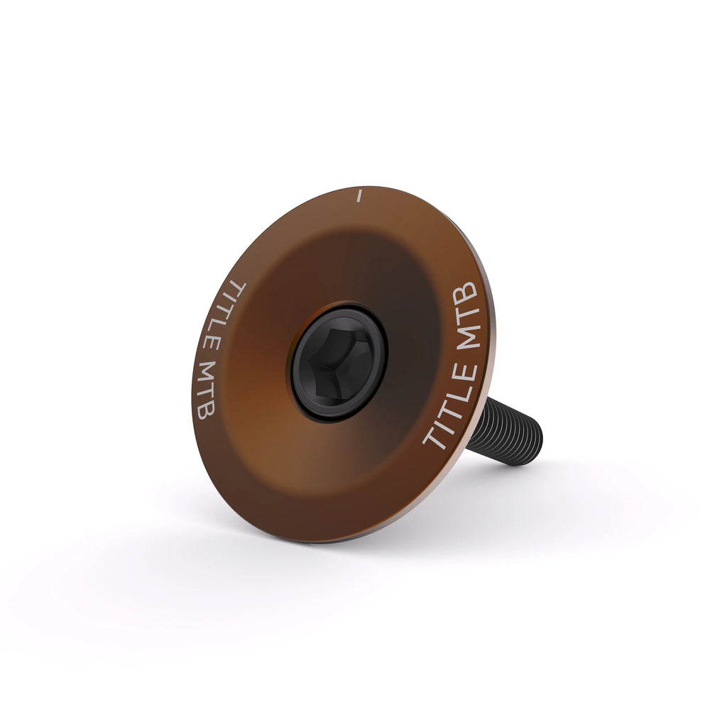 Headset Top Cap And Bolt by Title Mtb