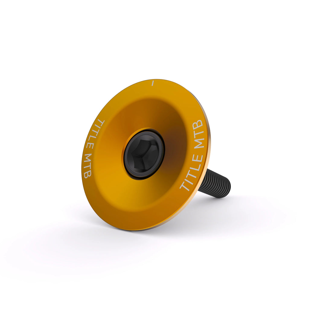 Headset Top Cap And Bolt by Title Mtb